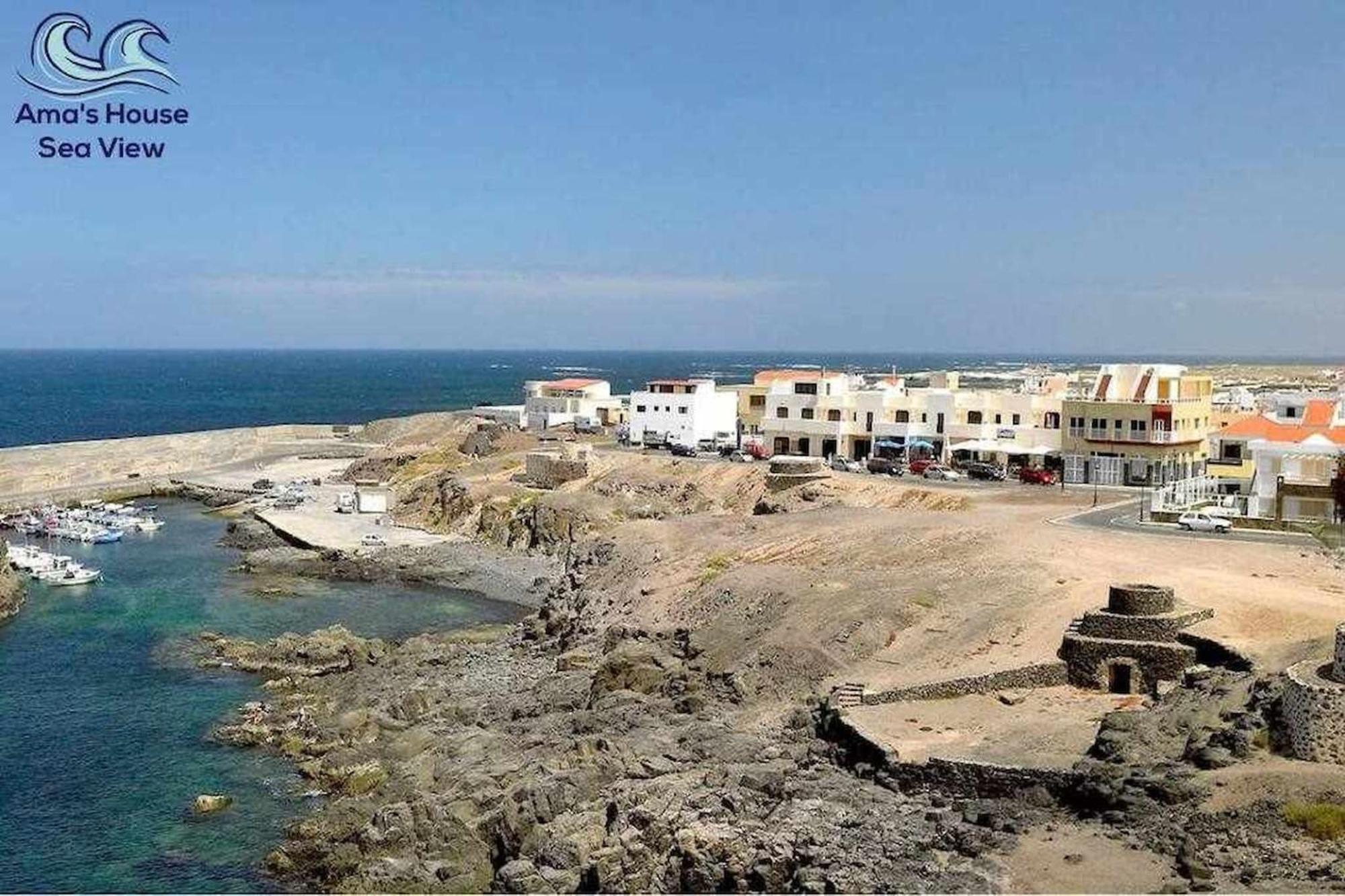 Amas House Sea View Wifi Free By Rentalfue Cotillo Eksteriør billede